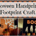 Easy Halloween Handprint & Footprint Craft