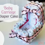 Baby Carriage Diaper Cake