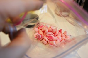 marshmallows in bag